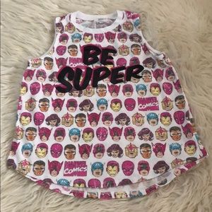 Disney Marvel size 9/10 girls top